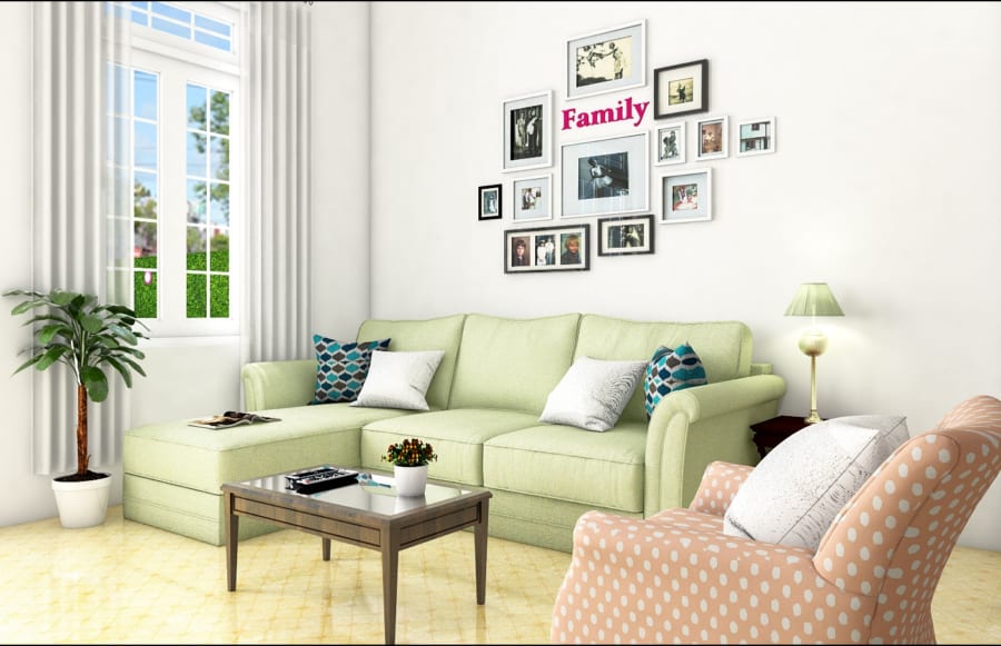 mẫu nhà cấp 4 có gác lửng 4x10 8