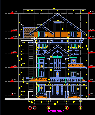 Biệt thự hiện đại 15x18m