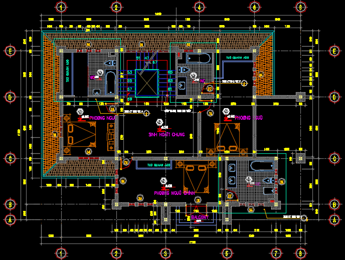 Nhà biệt thự 5 tầng 15x18m