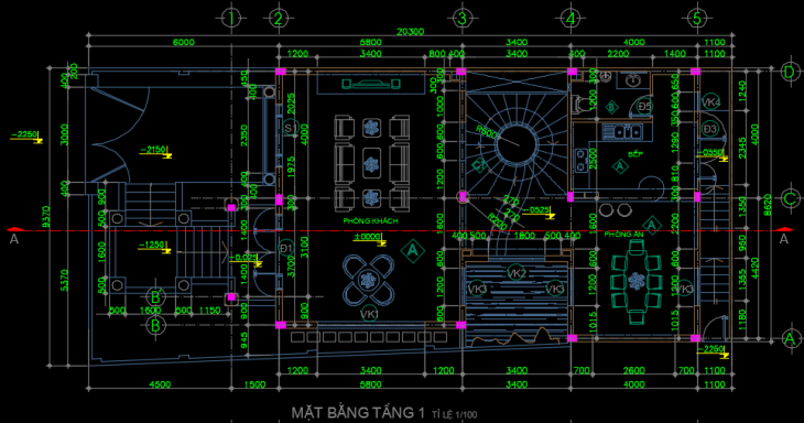 Biệt thự 5 tầng 8.5x20m