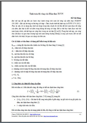 1554719777tinh-toan-do-vong-cua-dam-theo-tcvn Tính toán độ võng của dầm theo TCVN