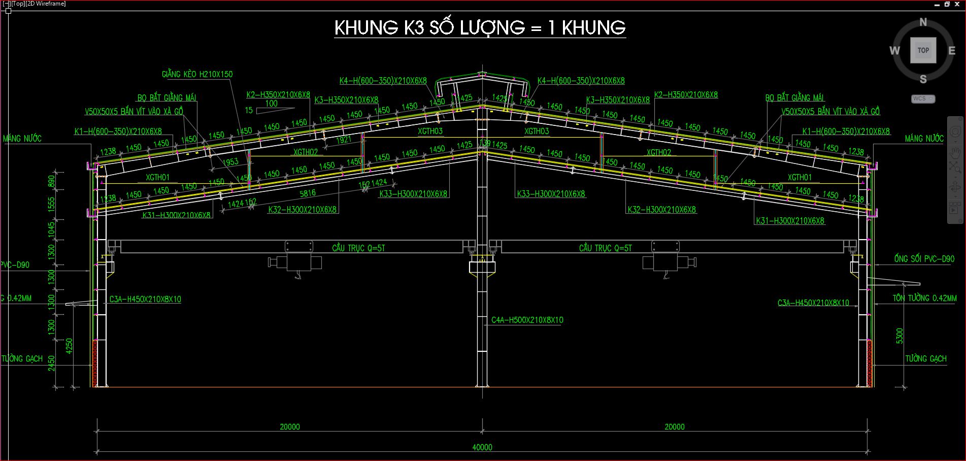 Bộ Bản Vẽ Nhà Xưởng Full Bao Gồm Cả Dự Toán Từ A-Z