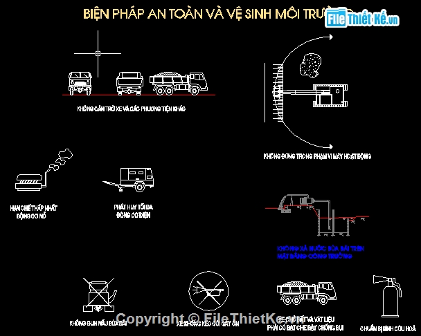 Bản vẽ biện pháp thi công san nền