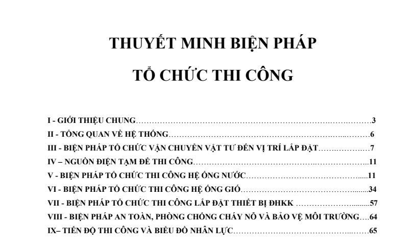 Biện pháp thi công là gì ? Các bước lập biện pháp thi công thế nào ?