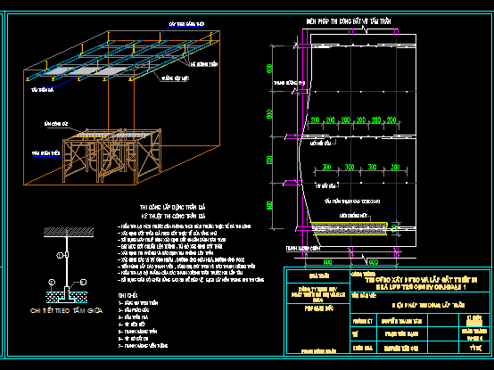 BIỆN PHÁP THI CÔNG NHÀ PHỐ MỚI NHẤT 2020